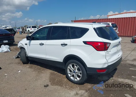 2019 Ford Escape S from USA, damaged, VIN 1FMCU0F75KUB27663